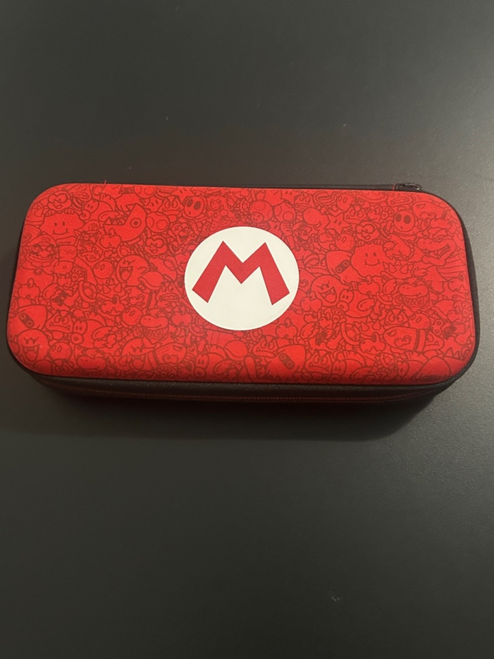 Nintendo Switch Red Mario Symbol Travel Case